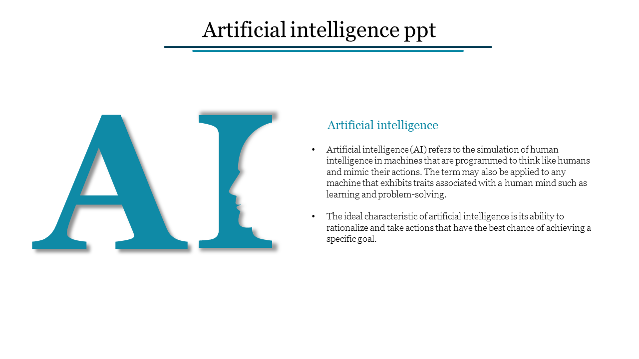 Affordable Artificial Intelligence PPT Presentation